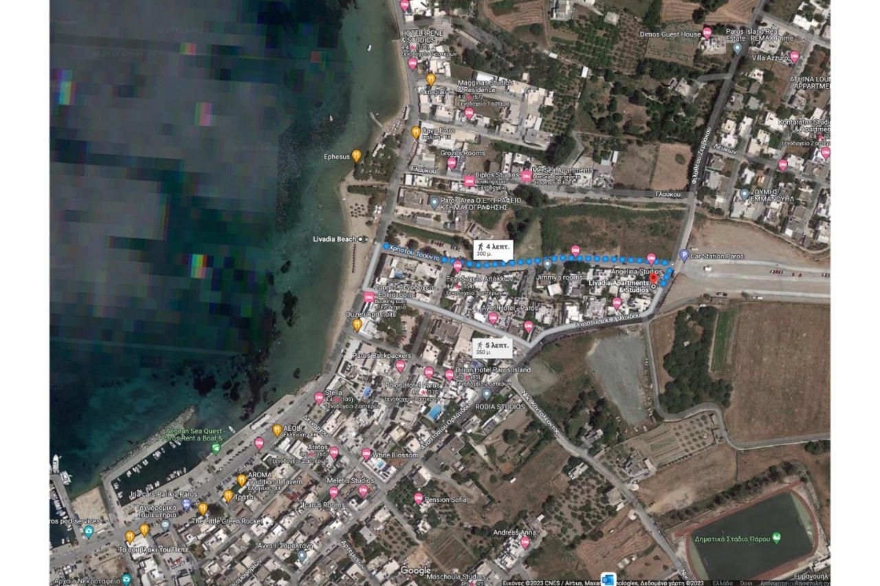 פארוס Livadia Seaside Studios 6 מראה חיצוני תמונה